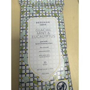 Beekman 1802 - Face and Body Wipes NWOT Glacial & Mint Eucalyptus